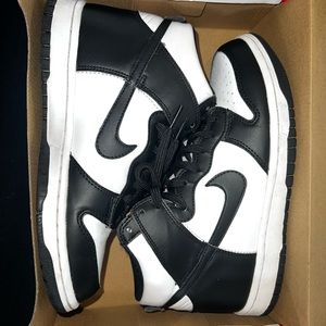 NIKE DUNK HIGH 'BLACK WHITE